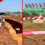 Les habitants d'Uasin Gishu s'opposent à l'exhumation des tombes près du stade Kipchoge Keino avant la journée de Mashujaa