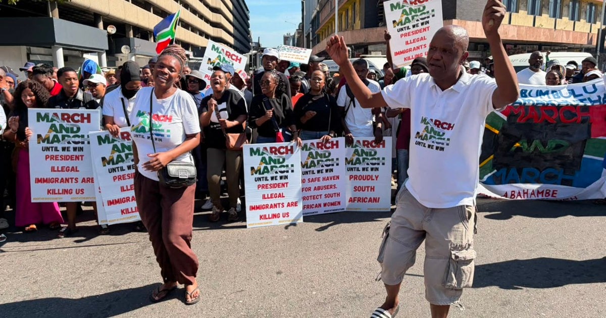 « Venez chercher votre peuple » : mars et mars organisent une manifestation à Durban devant le sommet de la SADC