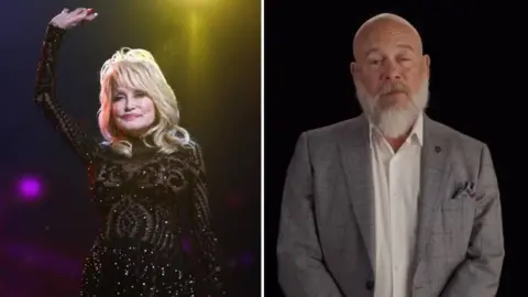 Getty Images / Instagram Photo composite montrant Dolly Parton et Bryan Seaver