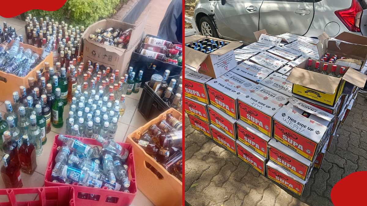 La NACADA attaque Kayole et saisit plus de 4 000 produits alcoolisés contrefaits dans le cadre d'une répression majeure