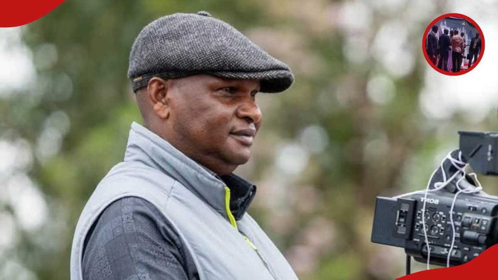 La sécurité arrête Farouk Kibet lors de l'événement de Ruto et ne parvient pas à le reconnaître dans la vidéo