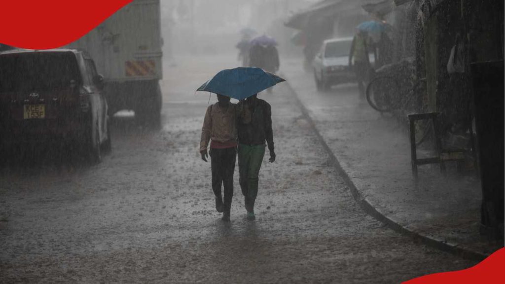 Le Kenya Met publie des prévisions météorologiques sur 24 heures et prévoit des précipitations dans 31 comtés