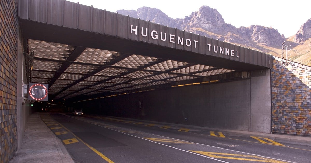 Le tunnel Huguenot rouvert à tous les véhicules