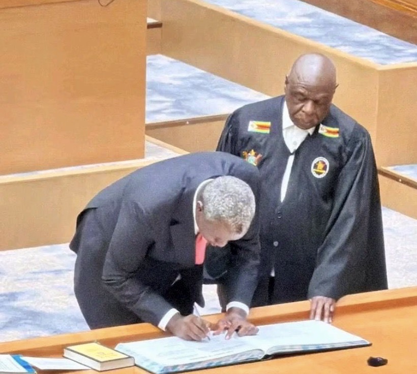 Les chefs provinciaux de Tagwirei et du Zanu PF ont prêté serment au Sénat après les nominations de Mnangagwa