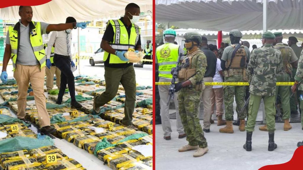 Murkomen et de hauts responsables de la sécurité arrivent à Mombasa pour présider à la destruction des stupéfiants KSh 8.2b