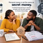 Quand l’argent devient un secret : la différence entre la confidentialité financière et la tromperie financière dans le mariage