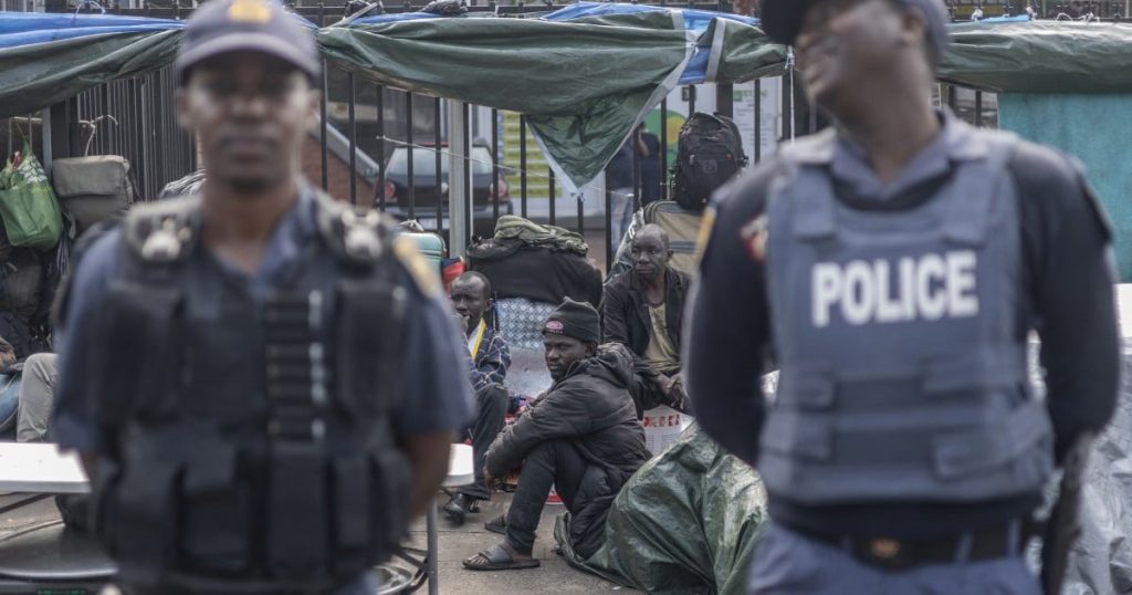Quelle est l'efficacité de la force de police sud-africaine, composée de 187 000 agents ?
