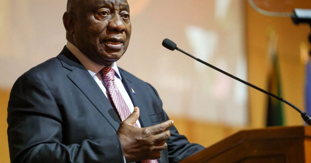 REGARDER EN DIRECT : Le président Cyril Ramaphosa s’adresse à la nation