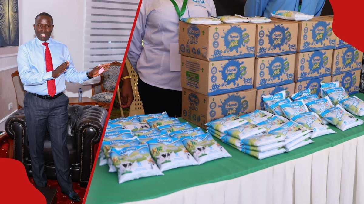 Stephen Sang annonce un programme de lait gratuit pour 41 600 apprenants ECDE deux fois par semaine