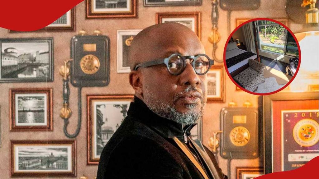 À l'intérieur de la maison de Michael Okwiri : une maison de cinq chambres avec des douves privées