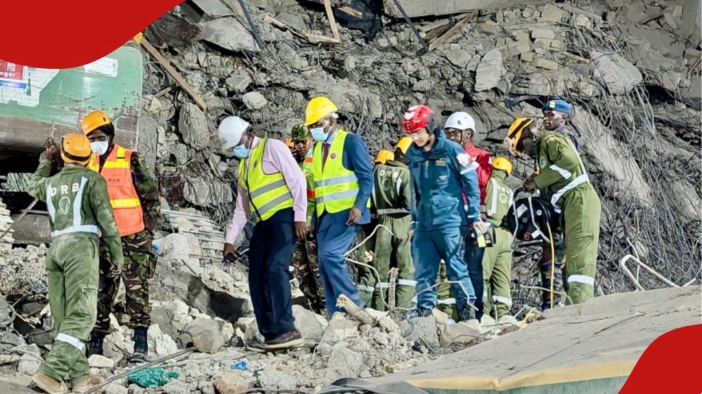 Effondrement du bâtiment d'Eastleigh : un équipement spécialisé chinois détecte 2 personnes vivantes sous les décombres