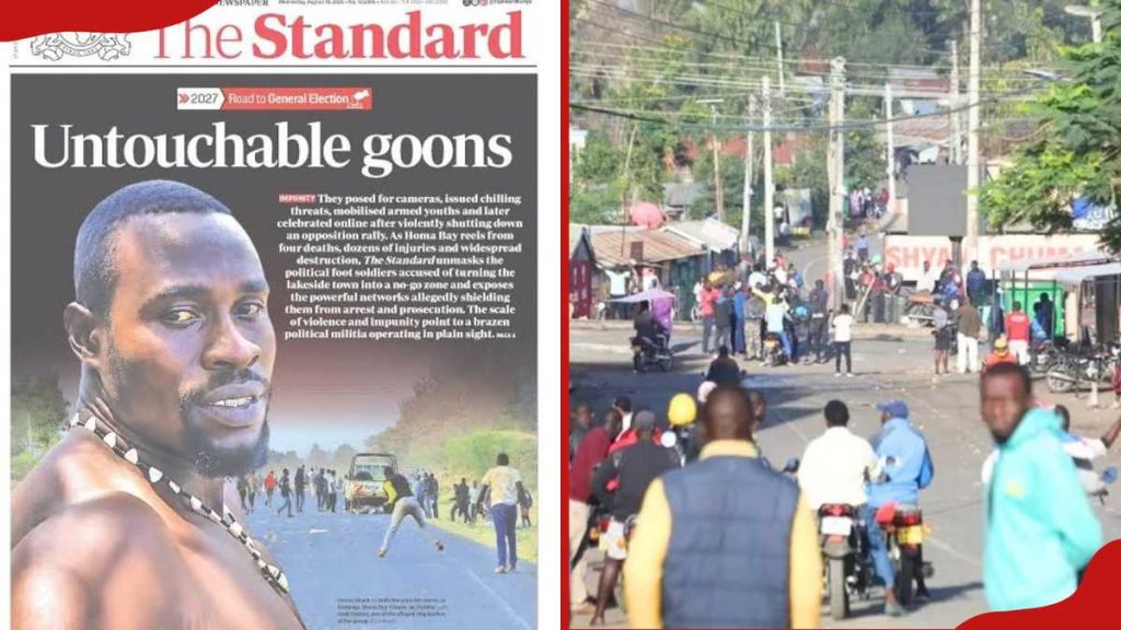 Homa Bay : les détectives de la DCI arrêtent Abdi Sebo pour des liens présumés avec la violence et une manifestation de jeunes
