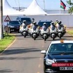 Journée Mashujaa : Comment le président William Ruto est arrivé dans un lourd convoi présidentiel à Eldoret