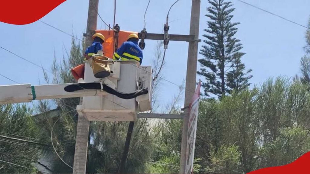 Kenya Power annonce des pannes dans certaines parties de Nairobi et 4 autres comtés le vendredi 9 octobre