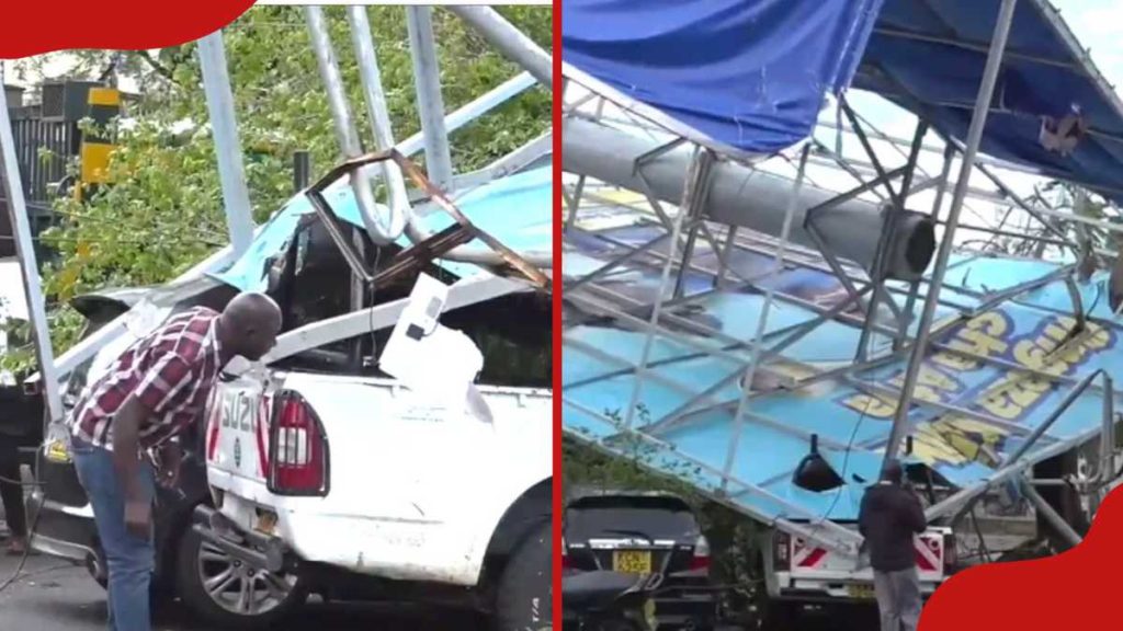 Kisumu : Propriété détruite alors que de fortes pluies frappent la ville jeudi soir