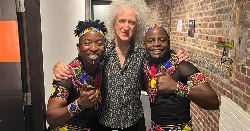 Le Ndlovu Youth Choir interprète "Bohemian Rhapsody" avec les légendes de Queen