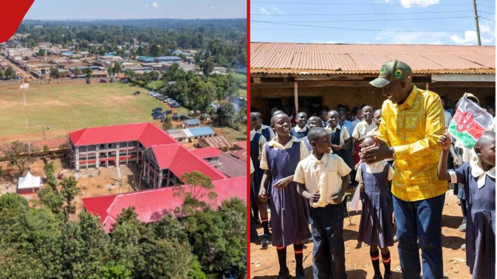 L'école polyvalente Kiminini obtient un bloc de 27 salles de classe alors que Ruto visite North Rift