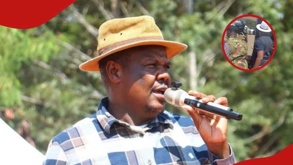 Vidéo : Le député Jack Wamboka affronte des policiers qui auraient arrêté les partisans d'Edwin Sifuna